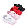 Embroidered Cotton Princess Baby Infant Shoes Elastic Band