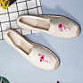 Embroidery Canvas Espadrilles