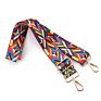 Ethnic Multi Color Print Handbag Nylon Cotton Strap Adjustable Shoulser Strap