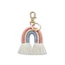 Etsy Handmade Mamcrame Bag Charms Boho Rainbow Macrame Keychain