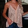 European&American Foreign Trade Top Wear Sequins Hanging Vest Female