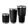 Ew Design Travel Double Wall Stainless Steel Tumbler Coffee Cups Mug with Lids