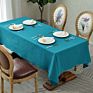 Exquisite Structure Manufacturing Stain Resistant Wedding Luxury Kitchen Table Cloth