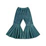 Fall Kids Flare Toddler Girl Bell Bottoms Velvet Pant for Infant Girls Solid Stretch Girls Flare Pants