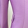 Fancy Purple Formal Office Designers Stylish High Street Ladies Button Women's Suit Coats