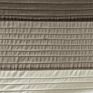 Faux Silk Pieced Striped Modern Microfiber Bath Curtains Mildew Resistant Fancy Modern Shower Curtains for Bathroom