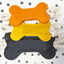 Felt Bone-Shape Dog Chewing Training Toys Customizable Puppy Molar Chew Teeth Cleaning Toys Felted Dog Bones