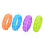 Fidget Popper Kids Toys Rainbow, Color Changing, Fluorescent Fidget Bracelet Push Pop for Kids Party Favors