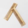 Fine-Tooth Anti-Static Small Mokushi Comb for Men and Women Pocket Combs