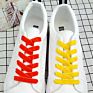 Flat Single Side Creative Velvet Shoelaces