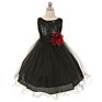 Flower Girls Dress Princess Wedding Party Kids Costume Baby Girls Clothes Children Clothing