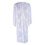 Flower Lace Beach Cover up Swimwear Kimono Flare Sleeve See through Long Cardigan Bikini Outer Cover Cover-Ups Coldker