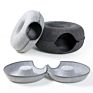 Foldable 3 Way Cat Tunnel Multifunctional Pet Mattress with Removable Cat Tunnel Bed Cat Bbed