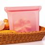 Food Grade Reusable Fresh Sealed Silicone Food Storage Bag