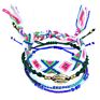 Friendship Bracelet with Ethnic Style Bohemian Men and Women Hand Woven Bracelet