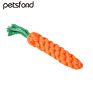 Fruit Shape Pet Dog Chew Ball Toys, Hand-Knit Rope Toy for Dogs