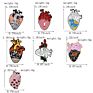 Funny Cartoon White Organ Heart Enamel Brooch Lapel Pin Collar Shirt Badges Love Rose Brooch Pins
