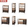 Furniture Storage Tower Unit for Bedroom Dresser with Drawers Storage