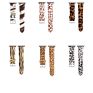 Genuine Leather Horsehair Classical Leopard Design for Apple Watch Series 4 Band Leather Strap for Smart Watch