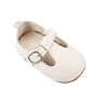 Genuine Leather T-Bar Mary Jane Baby Girls Shoes Infants Toddler Baby Princess Ballet Shoes Newborn Crib Shoes Rubber Sole