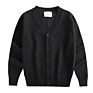 Girl's Long Sleeve Jacket Children's Sweater Cardigan Parent Dress Zhongda Children's Knitted Cardigan Boys a Generation of Hair