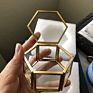 Glass Jewellery Box (Gold)