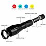 Handheld LED flashlight  with adjustable focus