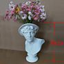 Gothic Resin David Head Resin Sculpture Penholder for Model Home