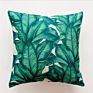 Green Plant Leaves Printed Cushion Cover Design Patternsfloor Pillow Case Covers