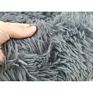 Grey Color Style Dog Plush Pet Soft Warm Dog Bed for Sleeping