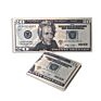 Guangzhou 100 Dollar Bill Wallet Slim Canvas Card Wallet 100 Dollar Wallets