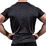 Gym Clothing T-Shirt Mens Tops Bodybuilding Fitness Muscle Showing Compressed Tight Fit Design Gym Wear Men's Shirts
