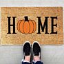 Halloween Doormat Blanket Welcome Home Front Door Decorations Outdoor Kitchen Living Room Pumpkin Ghost Floor Mat Rug Carpets
