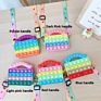 Handbags for Women Pop Bubble Handbag Silicone Bubble Toy Push Pop Its Fidget Bag for Girls