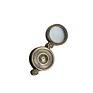 Handheld Magnifying Glass Brass Magnifying Glass with Wooden & for Reading Home & Office Use