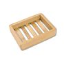 Handmade 100% Biodegradable Bathroom Top Natural Wooden Soap Dish Bamboo Soap Dishes Holder