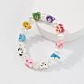 Handmade Clay Bead Jewelry Cute Leisure Holiday Style Fruit Star Bracelet