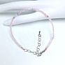 Handmade Gemstone Bracelet 2Mm Small Crystal Faceted Natural Gem Stone Beaded Adjustable Bracelet for Women Jewelry