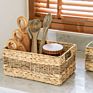 Handmade Housekeeping Decorative Straw Storage Basket