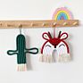 Handmade Reindeer Lion Shape Woven 100% Cotton Macramer Wall Decor Kids Room Decoration