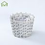 Handmade Square Home Garden Flower Pot Wooden Planter Flowerpot with Plastic Liner Set of 3 Customized