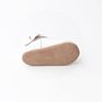 Happy baby brand soft sole leather shoes with flower edge