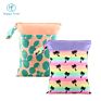 Happyflute Polyester Layer Baby Waterproof Zipper Wet Bag Diaper Bag with Handle
