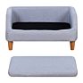 Heated Luxury Dog Pet Sofa Bed