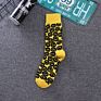 Hf Sales Smiling Face and Heart Pattern Stocking Long Socks