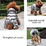 High-End Luxury Fashionable Dog Jacket Waterproof Zipper Coat Cloth Warm Pet Dogs Accessories and Clothing