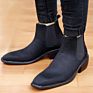 High Height Increasing Elevator Men`S Chelsea Boots