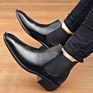 High Height Increasing Elevator Men`S Chelsea Boots