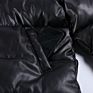 High Street Recycle Polyester Plain Dyed anti Wrinkle Thick Women's Hooded Black Jackets