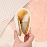 Home Cotton Slippers Striped Cotton Slippers Indoor Cotton Mop Protective Slippers Plush Slippers